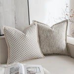 Housse de Coussin Beige 50x50 Palmeraie - Vignette | Gellone