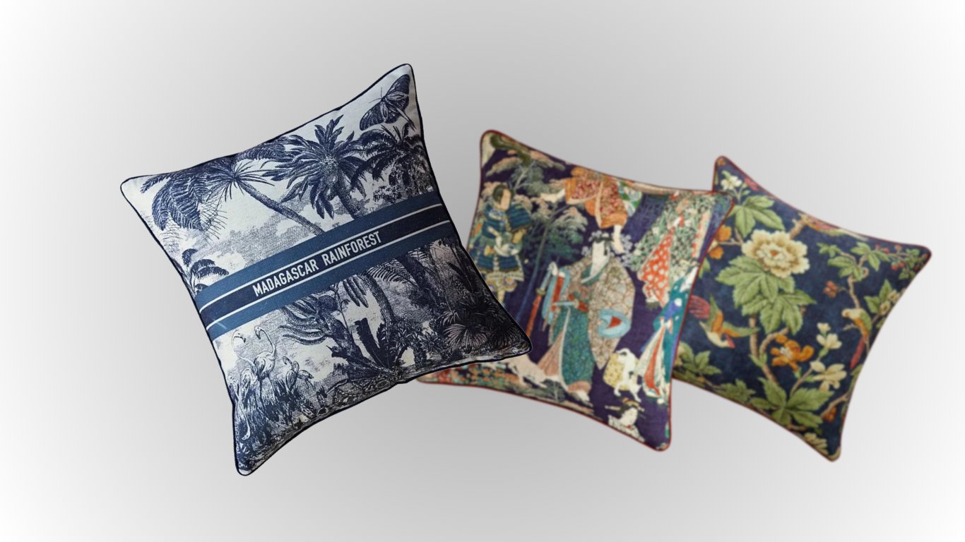 Housse de Coussin Bleu | Dive to Blue