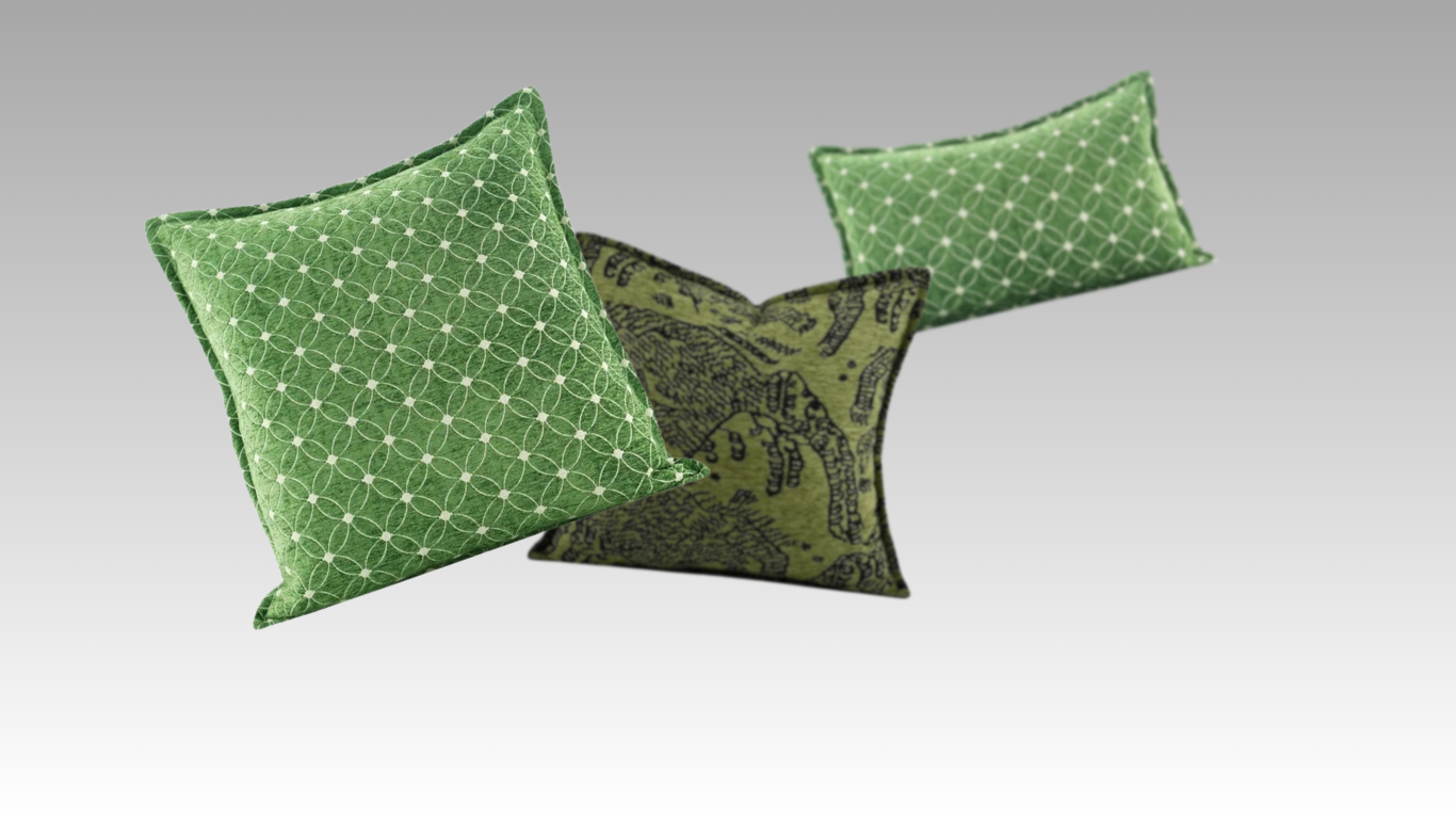 Housse de Coussin Vert | Couleur Emeraude