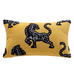 Housse de Coussin Jaune Moutarde et Gris   Jaune Sauvage - Vignette | Gellone