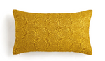 Housse de Coussin Jaune Moutarde Fleurs   Auriel - Vignette | Gellone