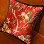 Housse de Coussin Boheme Fleurs   D'hiver comme d'été - Vignette | Gellone