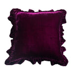 Housse de Coussin Velours Prune   Nocturne Prune - Vignette | Gellone