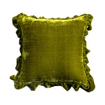 Housse de Coussin Velours Vert   Reflet Vert - Vignette | Gellone