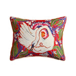 Housse de Coussin Rouge Rectangulaire   Le Chant - Vignette | Gellone