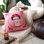 Housse de Coussin 50 x 50 Rose Fushia   La Frida - Vignette | Gellone