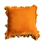 Housse de Coussin Velours Orange   La Tangerine - Vignette | Gellone