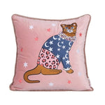 Housse de Coussin Chat Rose   Le Chat Étoilé - Vignette | Gellone