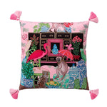 Housse de Coussin Rose Fushia   Jardin des Mirages - Vignette | Gellone