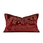 Housse de Coussin Rouge Tendances   Le Tigre Rouge - Vignette | Gellone