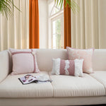 Housse de Coussin Rose Poudré   Rose Chantilly - Vignette | Gellone