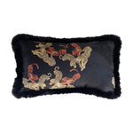 Housse de Coussin Noir et Jaune   La Cour des Tigres - Vignette | Gellone