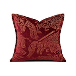 Housse de Coussin Rouge Tendances   Le Tigre Rouge - Vignette | Gellone