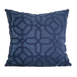 Housse de Coussin 50x50 Bleu Design   Nuit d'Indigo - Vignette | Gellone