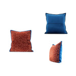 Housse de Coussin Rouge 50x50   Ruggine Azzurra - Vignette | Gellone