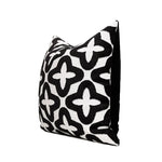 Housses de Coussins Noir et Blanc   Quadrilobe - Vignette | Gellone