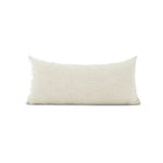 Housse de Coussin Couleur Gris Claire en Lin   Horizons Blancs - Vignette | Gellone