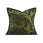 Housse de Coussin Vert Kaki   Le Tigre de l'Ouest - Vignette | Gellone