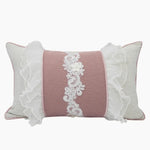 Housse de Coussin Rose Poudré   Rose Chantilly - Vignette | Gellone